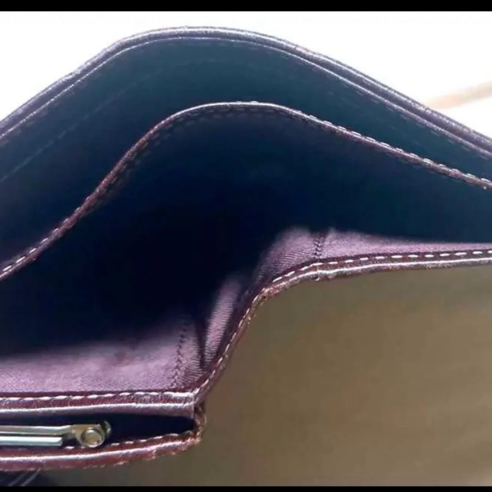 Burberry Blue Label Pink Nova Check Plaid Trifold Wallet with Kisslock Closure